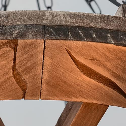 Timber Weave Chandelier