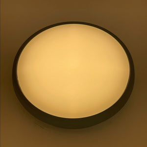 Round, dome shaped light that emits a soft and warm light
